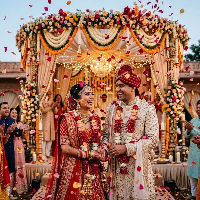 Happy Indian Couple 5